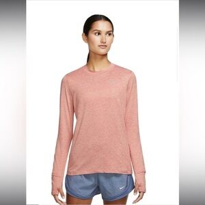 Nike Women's Short Sleeve Tee - Heathered Coral